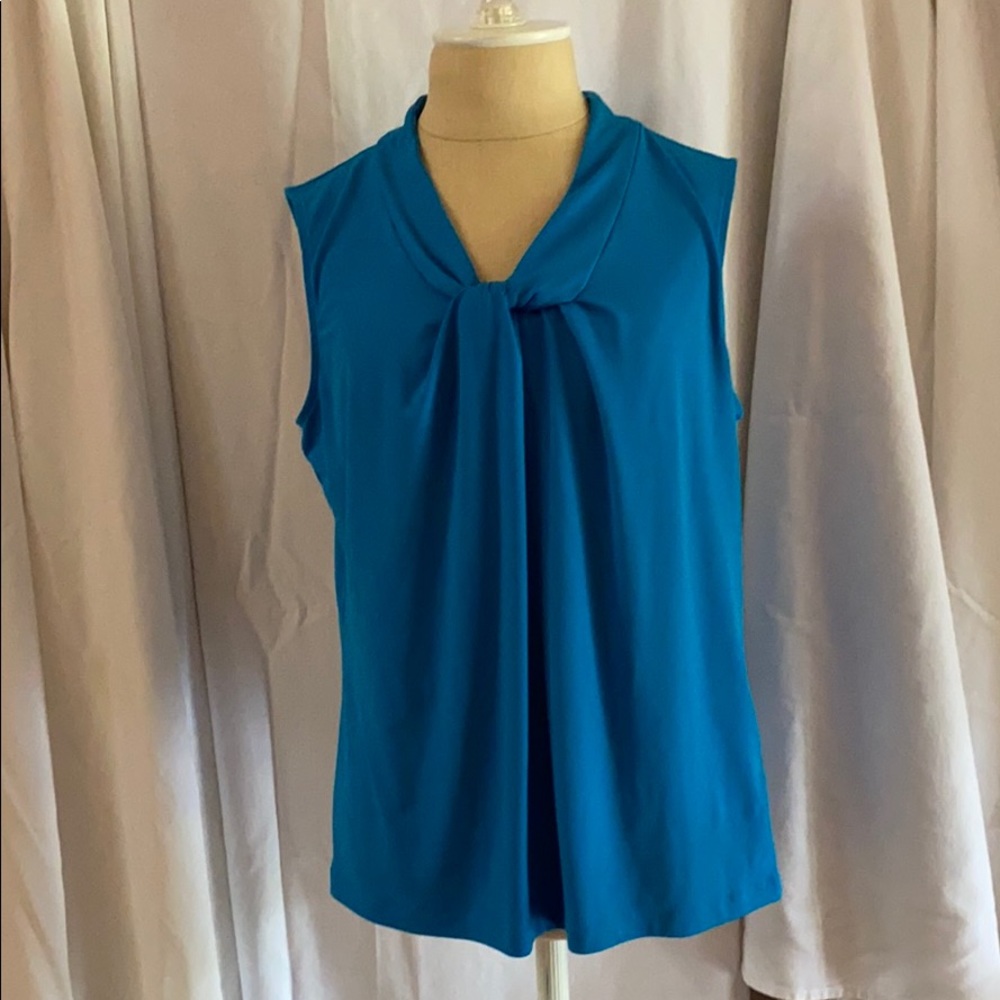 Calvin Klein blue blouse